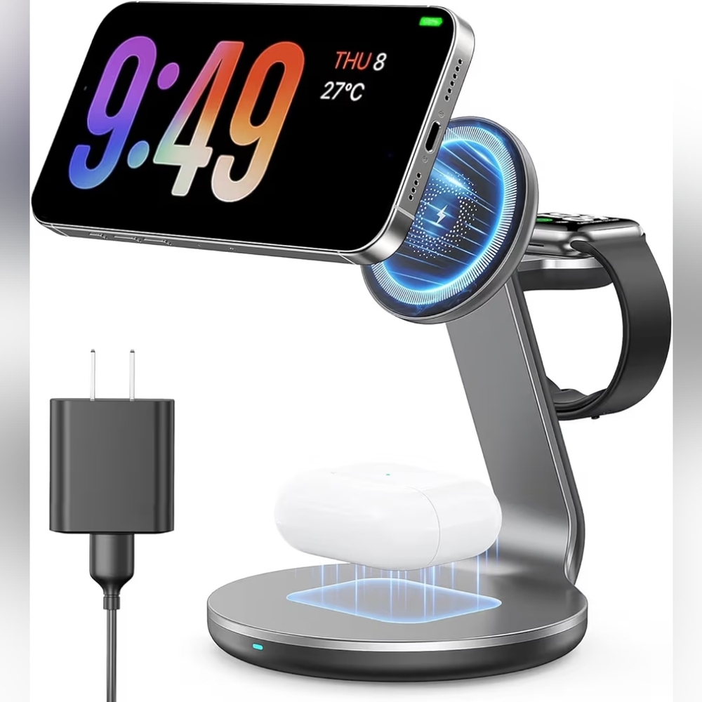 3-in-1 Wireless Charging Station